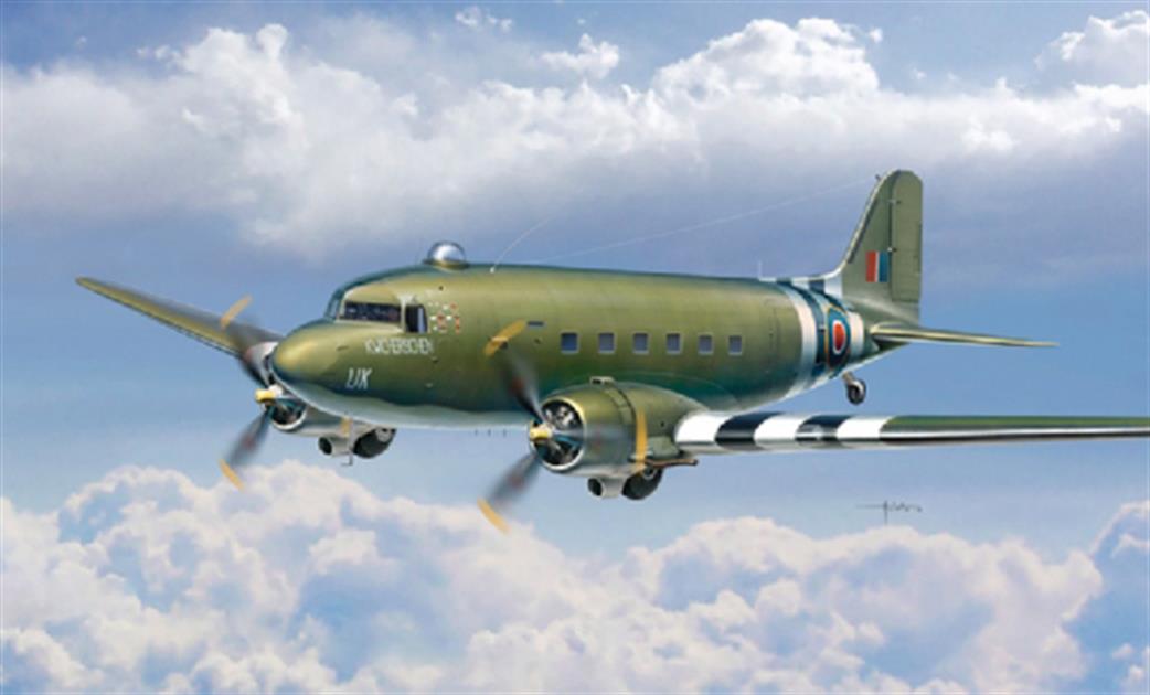 Italeri 1/72 1338 RAF Dakota Mk3 Transport Aircraft Kit