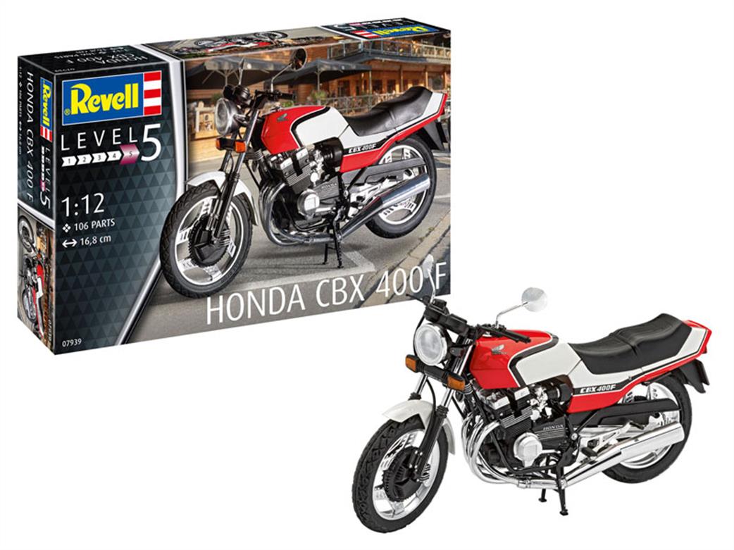 Revell 1/12 07939 Honda CBX 400f Motorbike Kit