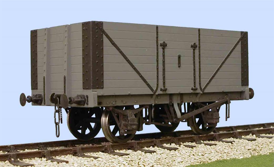 Slaters Plastikard O Gauge 7046 RCH 1923 8 Plank Open Wagon Fixed Ends Unpainted Kit