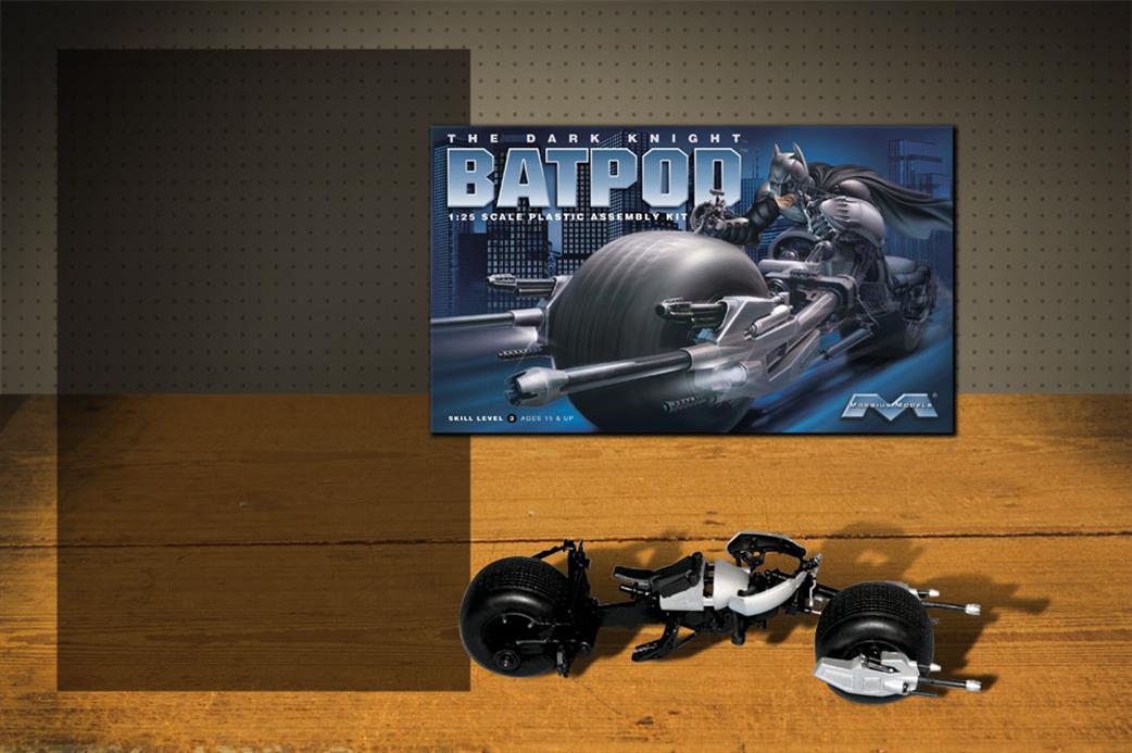 Moebius 1/18 920 The Dark Knight Bat-Pod Kit from Batman