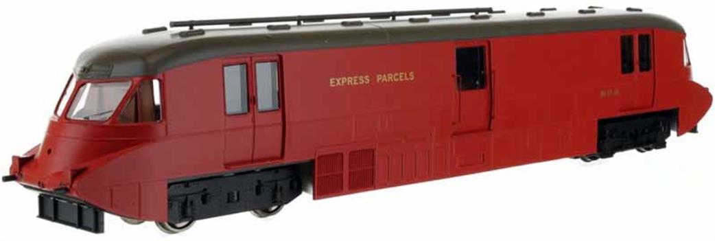 Dapol OO 4D-011-101 GWR Streamlined Parcels Railcar W17 BR Crimson