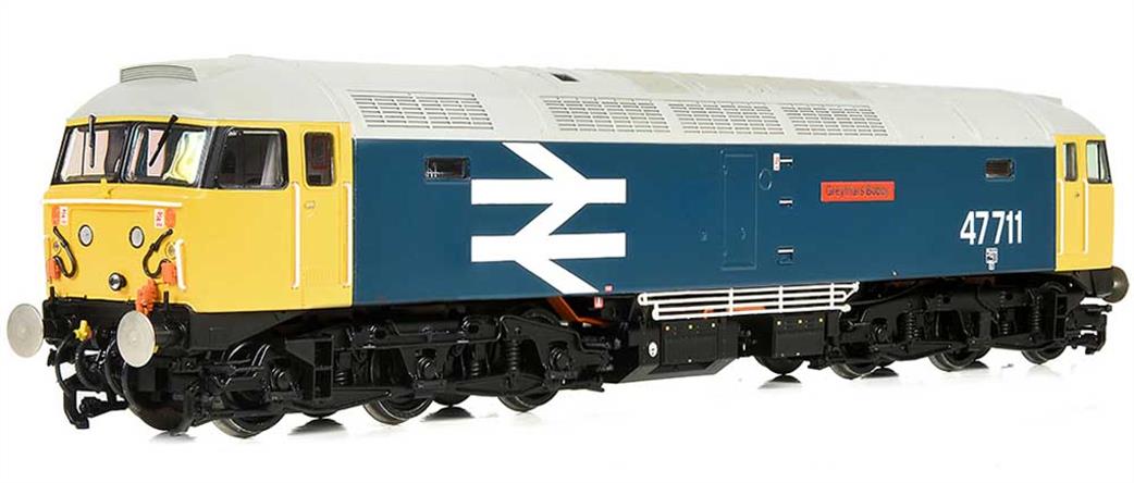 Bachmann OO 35-415 BR 47711 Greyfriars Bobby Push-Pull Class 47/7 Large Logo Blue