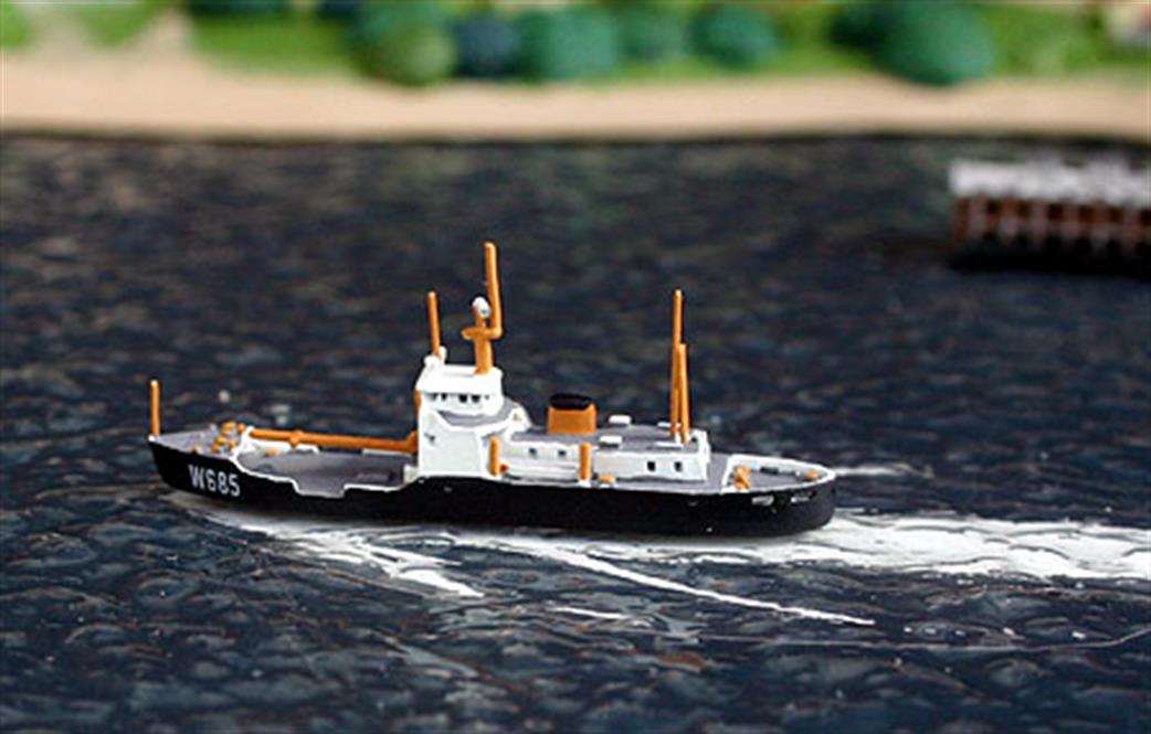 Rhenania 1/1250 RJN89 USCGC Red Wood, W685, coastal buoy tender, 1964