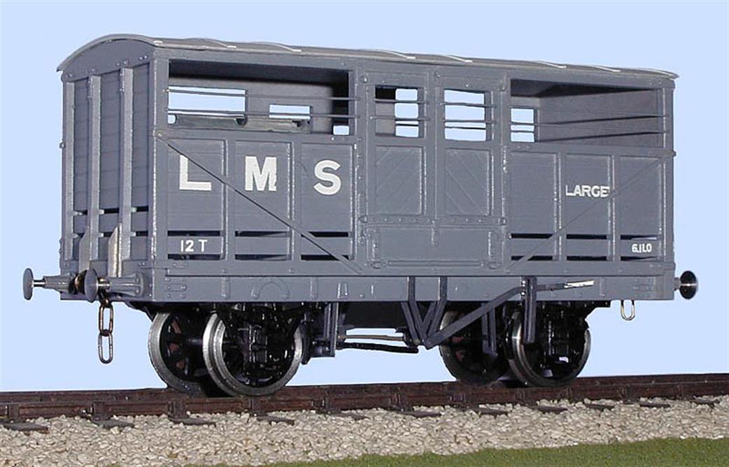 Slaters Plastikard O Gauge 7023 LMS Cattle Wagon Kit