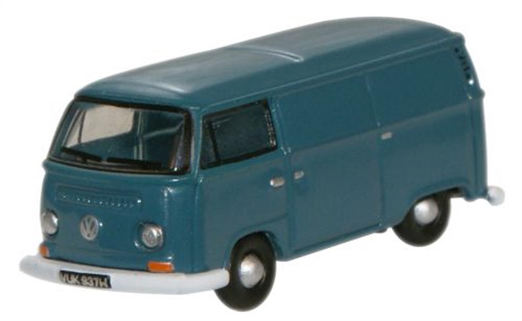 Oxford Diecast 1/148 NVW009 VW Bay Window Van Regatta Blue