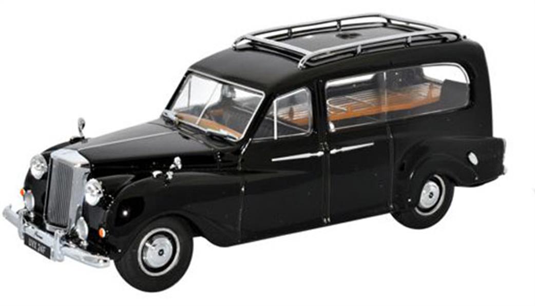 Oxford Diecast 1/43 APH001 Austin Sheerlin 125 Hearse Black