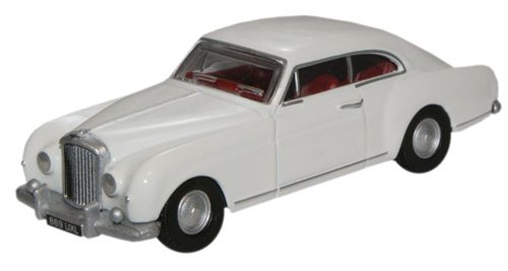 Oxford Diecast 1/76 76BCF003 Olympic White Bentley S1 Continental