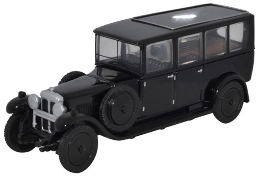 Oxford Diecast 1/76 76RDH001 Daimler Hearse Black