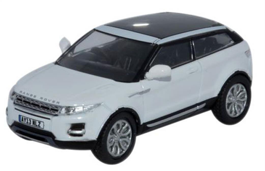 Oxford Diecast 1/76 76RR001 Range Rover Evoque in White