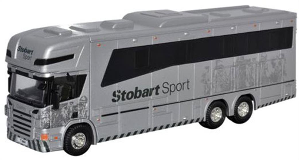 Oxford Diecast 1/76 STOB011 Eddie Stobart Scania Horsebox