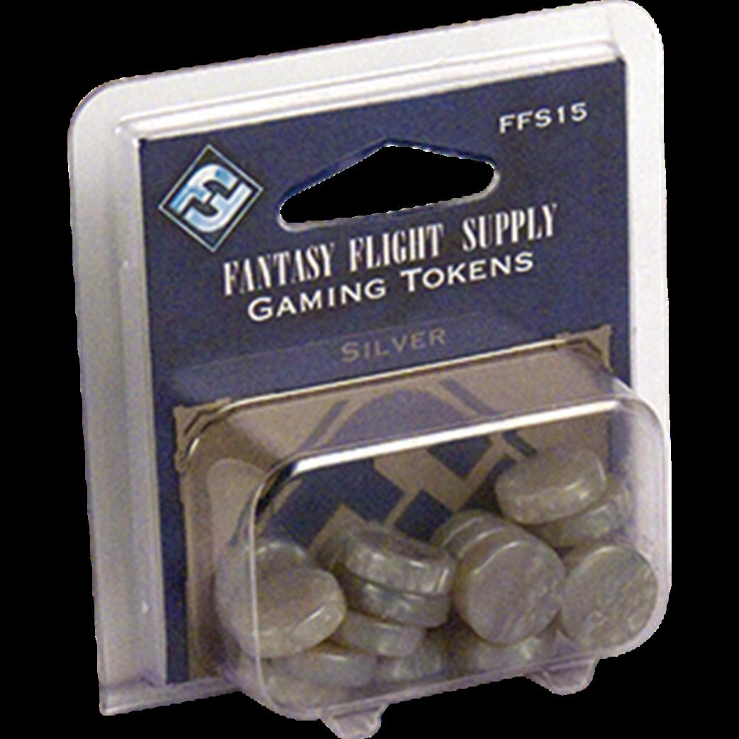 Fantasy Flight Games  FFS15 Gaming Tokens - Silver