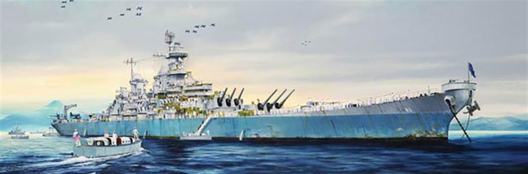 Trumpeter 1/200 03705 USS Missouri BB-63 the Battleship nicknamed Mighty Mo.