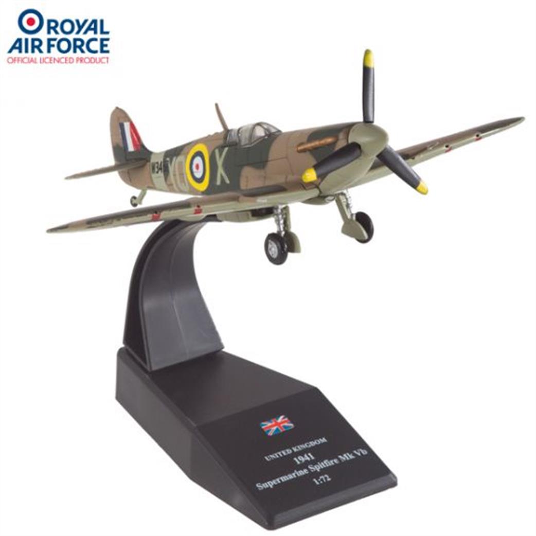 RAF Models 1/72 40605 Supermarine Spitfire Mkvb RAF Fighter 1941 Model