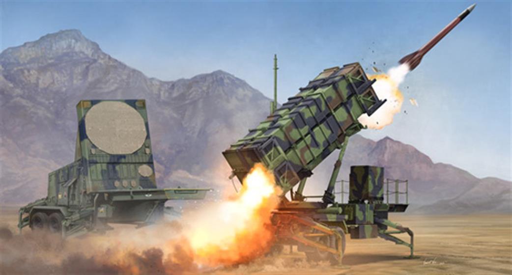 Trumpeter 1/35 01022 M901 Launching Station & AN/MPQ-53 Radar set for MIM-101 Patriot SAM System