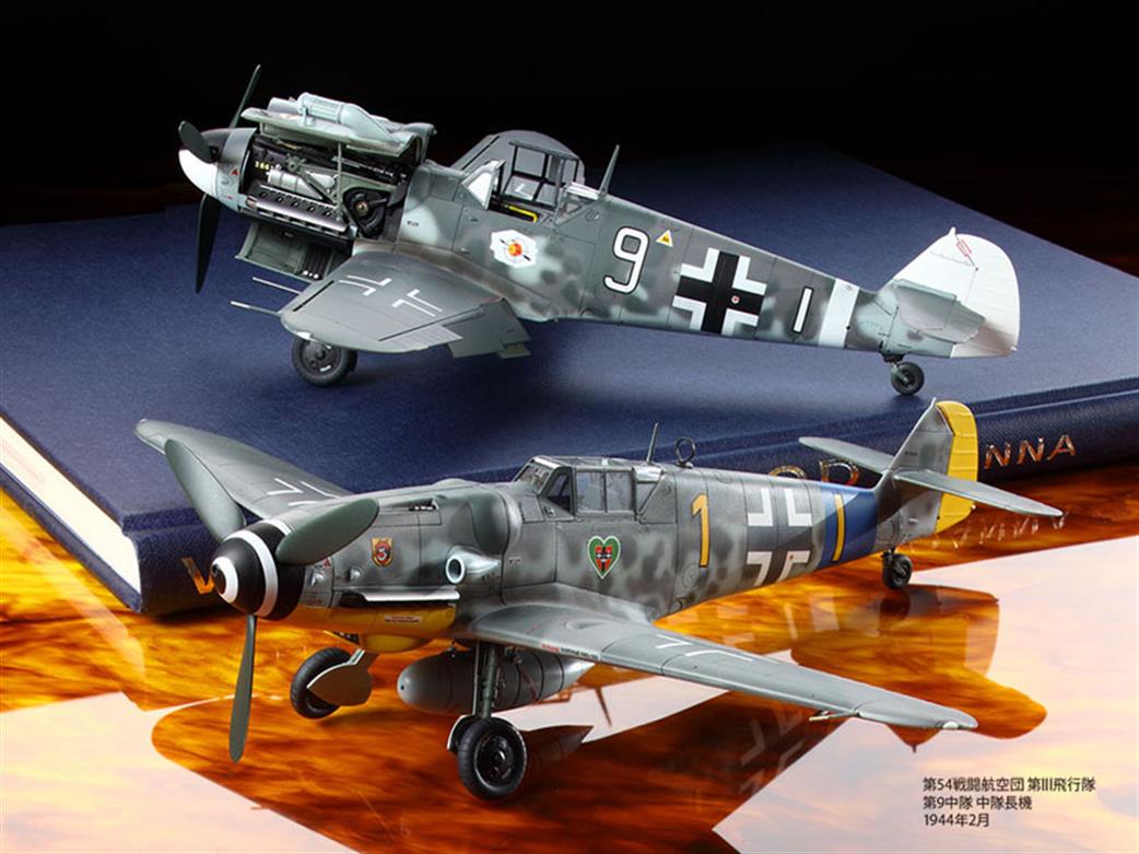 Tamiya 1/48 61117 Messerschmitt BF109G6 Fighter Aircraft Kit