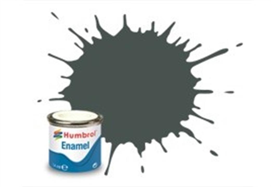 Humbrol  E14/244 244 RLM 73 Grun Matt 14ml Enamel Paint