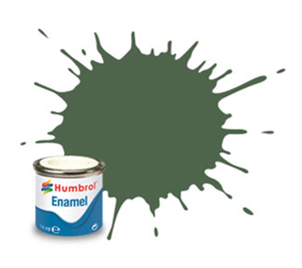 Humbrol  E14/252 252 RLM 82 Olivegrun Matt 14ml Enamel Paint