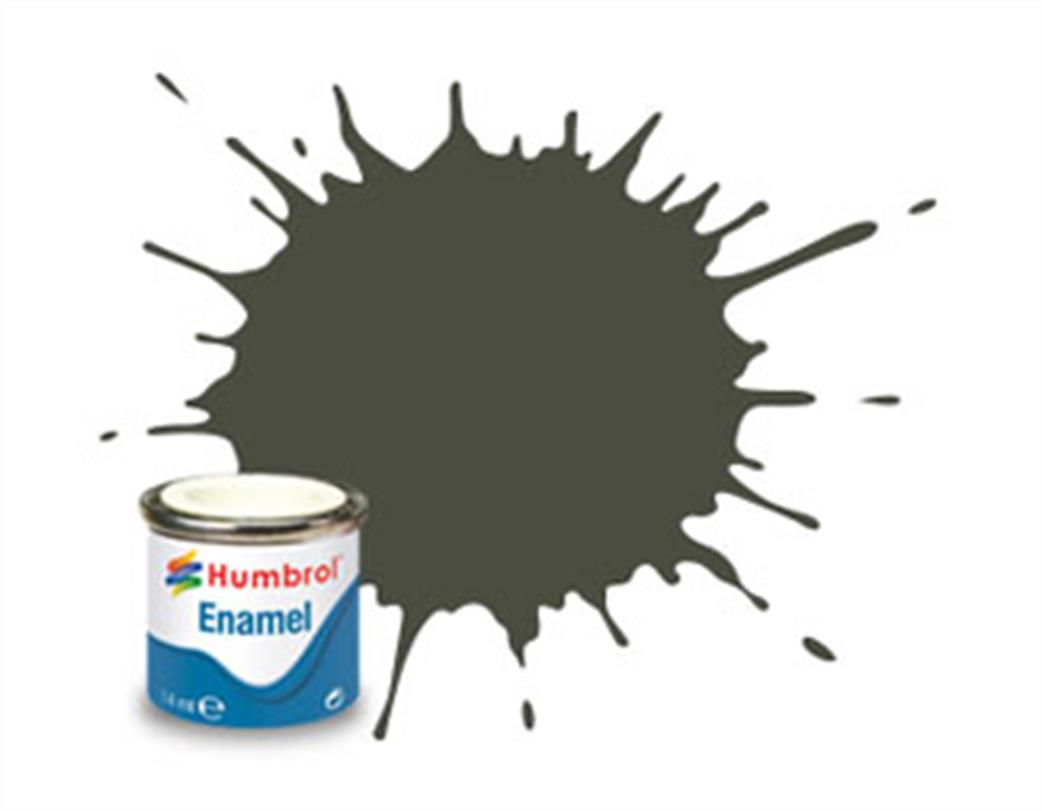 Humbrol  E14/253 253 RLM 83 Dunkel-Grun Matt 14ml Enamel Paint