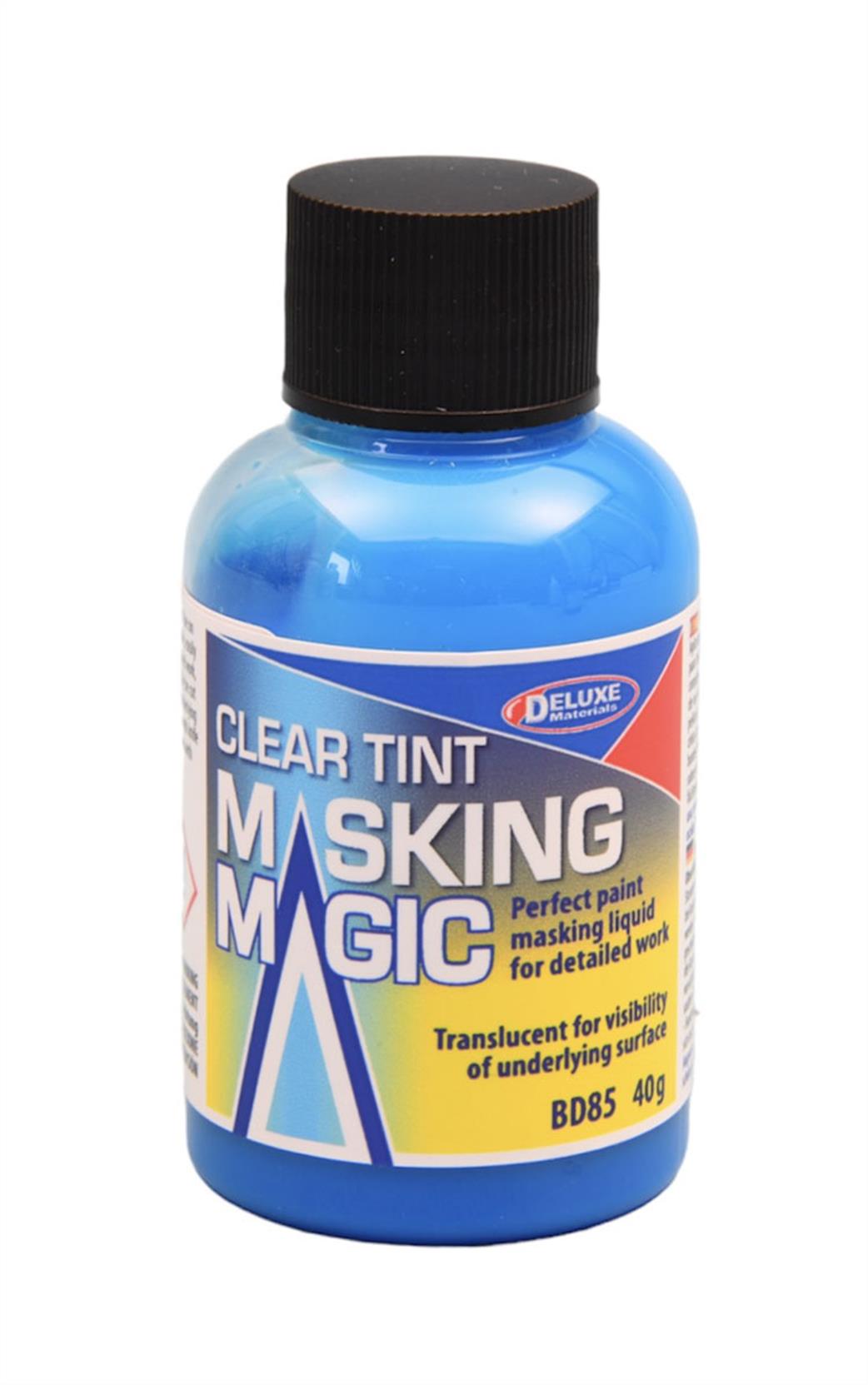 Deluxe Materials 1/72 BD85 Clear Tint Masking Magic 40g Bottle