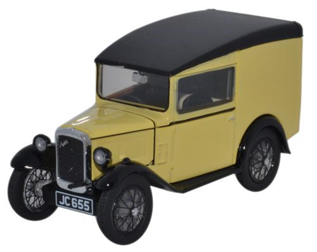 Oxford Diecast 1/43 ASV001 Austin Severn RN Van Primrose