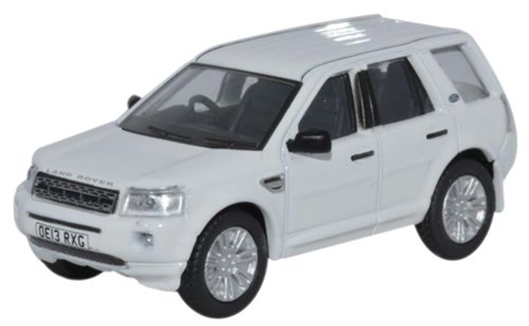 Oxford Diecast 1/76 76FRE002 Land Rover Freelander Fuji White