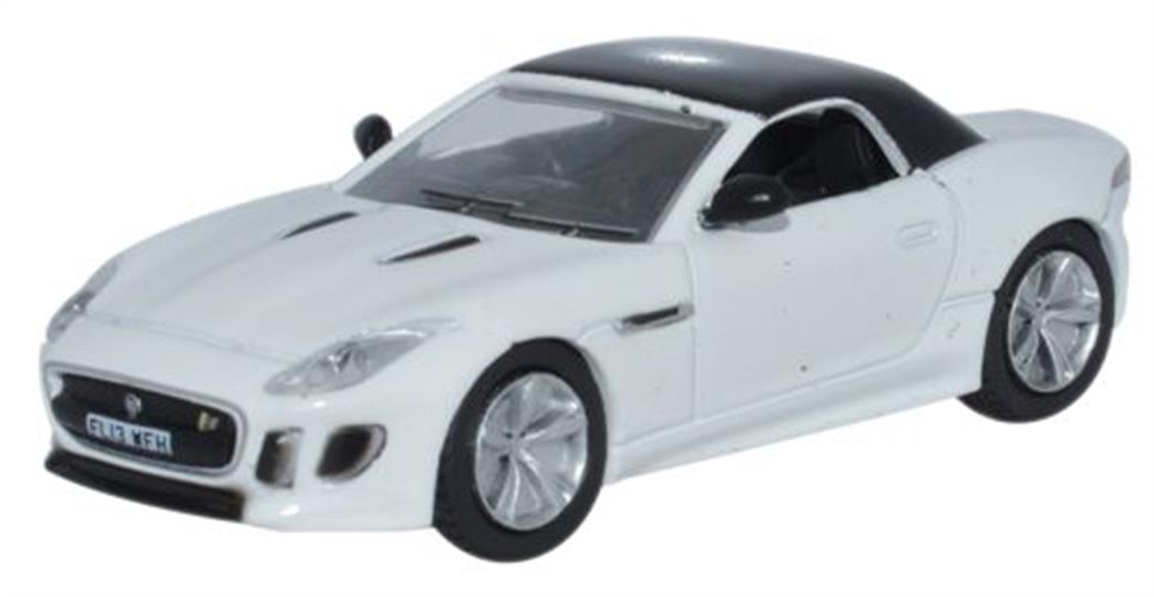 Oxford Diecast 1/76 76FTYP002 Jaguar F Type Polaris White