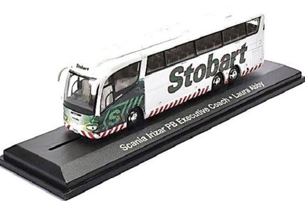 Oxford Diecast 1/76 76IRZ004 Scania Irizar PB Eddie Stobart Coach Model