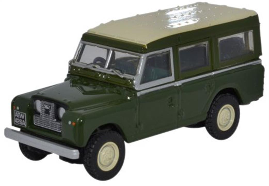 Oxford Diecast 1/76 76LAN2002 Land Rover Series II Station Wagon Bronze