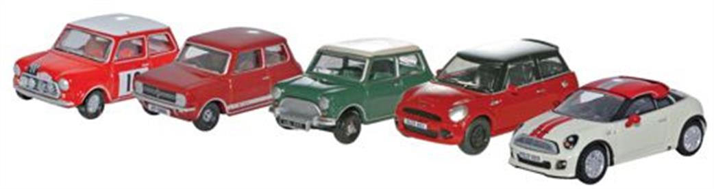 Oxford Diecast 1/76 76SET21 Five Piece Mini Set