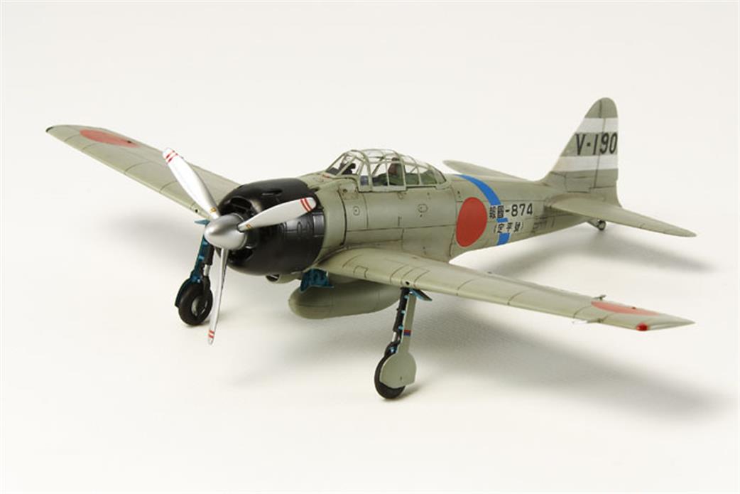 Tamiya 1/72 60784 Mitsubishi A6M5 Zero Fighter Hamp WW2 Japanese Plastic Kit