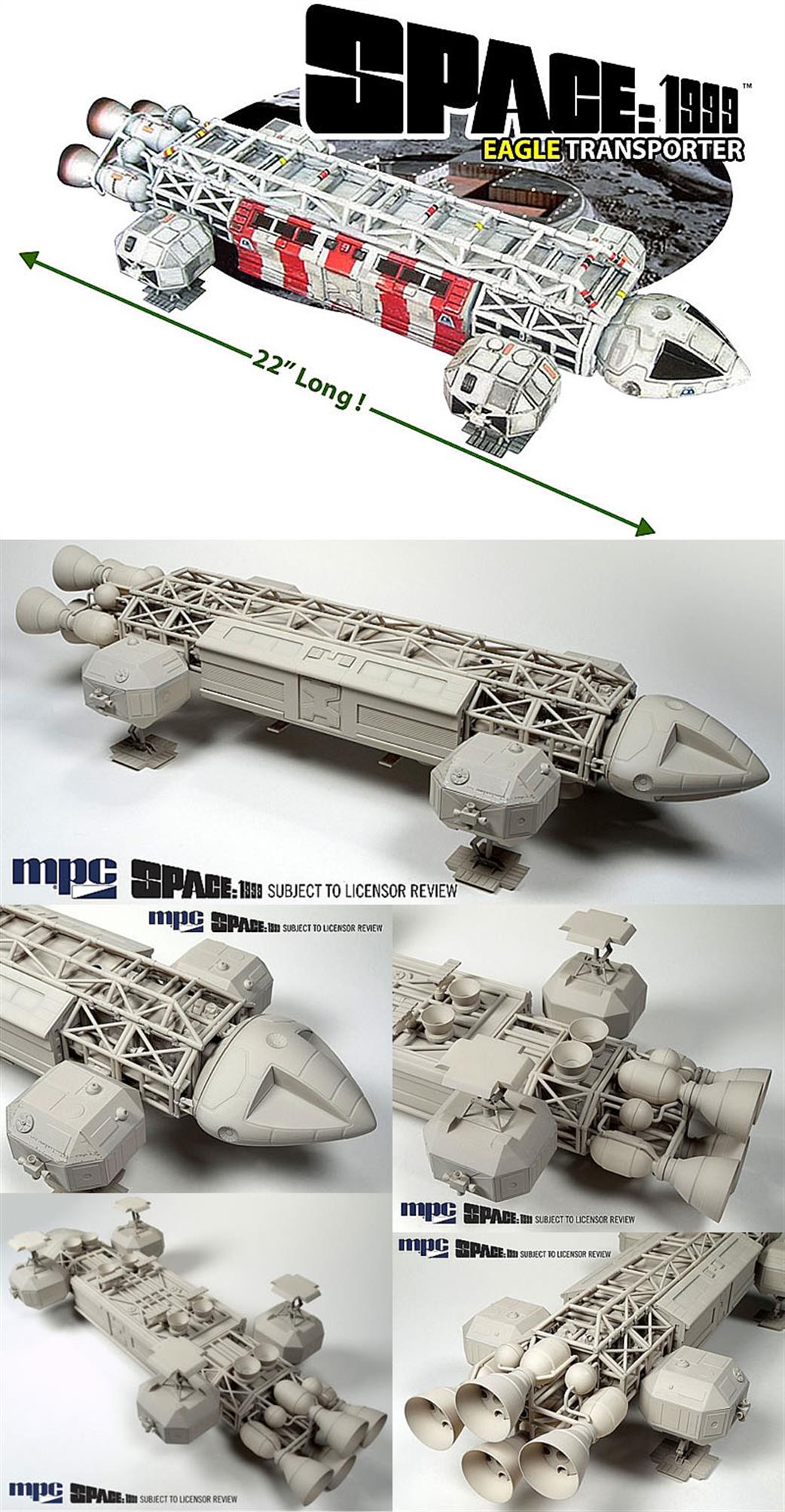 MPC 1/48 MPC825 Eagle Transporter Space 1999 Studio Model Scale Kit