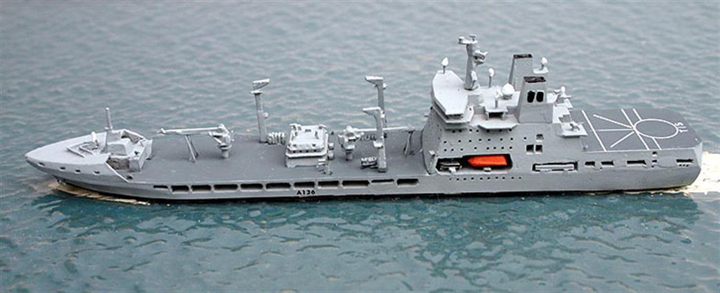 Albatros 1/1250 Alk324 RFA Tidespring AS136 MARS RFA Fleet Tanker Model