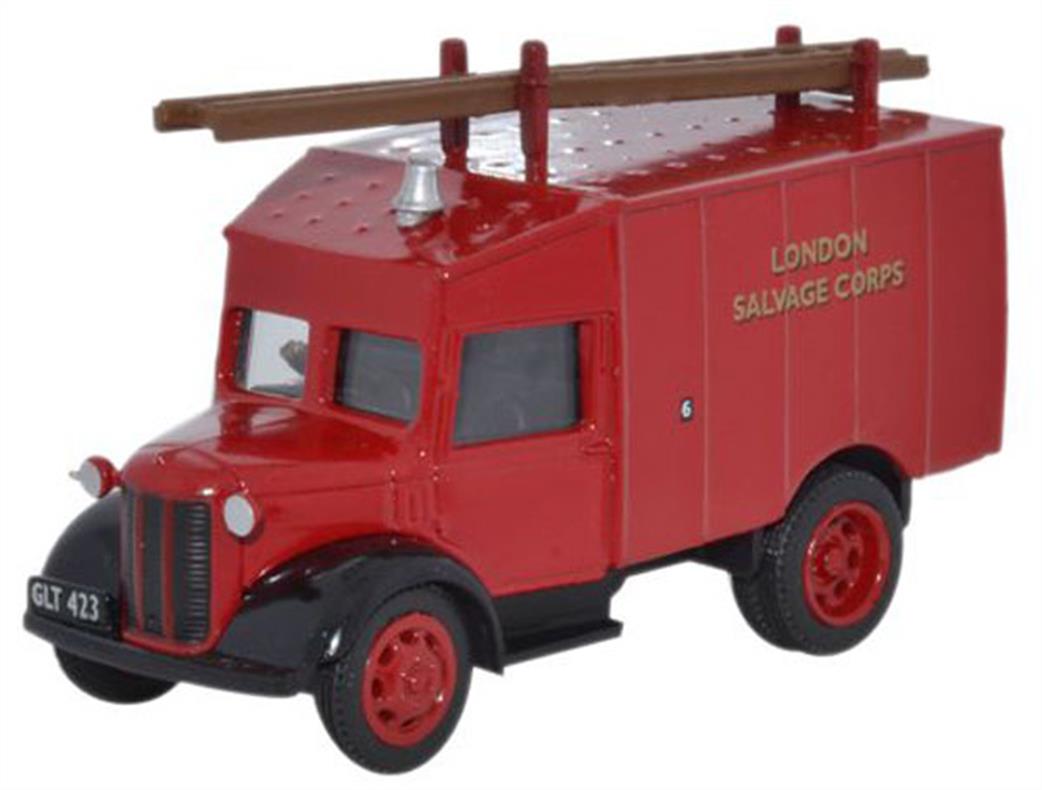 Oxford Diecast 1/76 76ATV006 Austin ATV London Salvage Corps Fire Engine