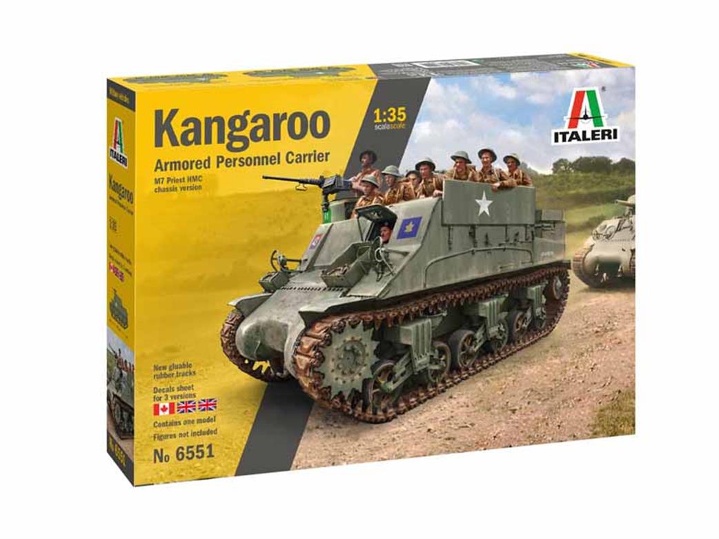 Italeri 1/35 6551 Kangeroo Troop Transporter Kit