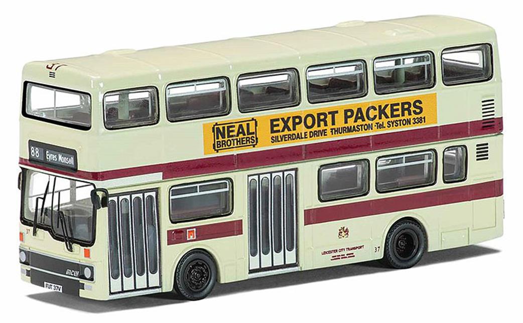 Corgi 1/76 OM45123A MCW Metrobus MkI Leicester, 88 Eyres Monsell