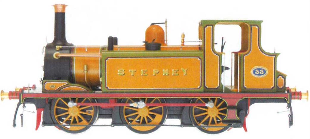 Dapol O Gauge  7S-010-020 LBSC 55 Stepney A1 Class Terrier 0-6-0T Locomotive Improved Engine Green