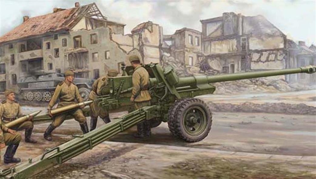 Trumpeter 1/35 02331 Russian 100mm Anti-tank Gun Plastic Model Kit