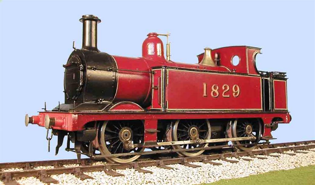 Slaters Plastikard O Gauge 7L006 MR/LMS Johnson Open Cab 0-6-0 Tank Etched Brass Kit