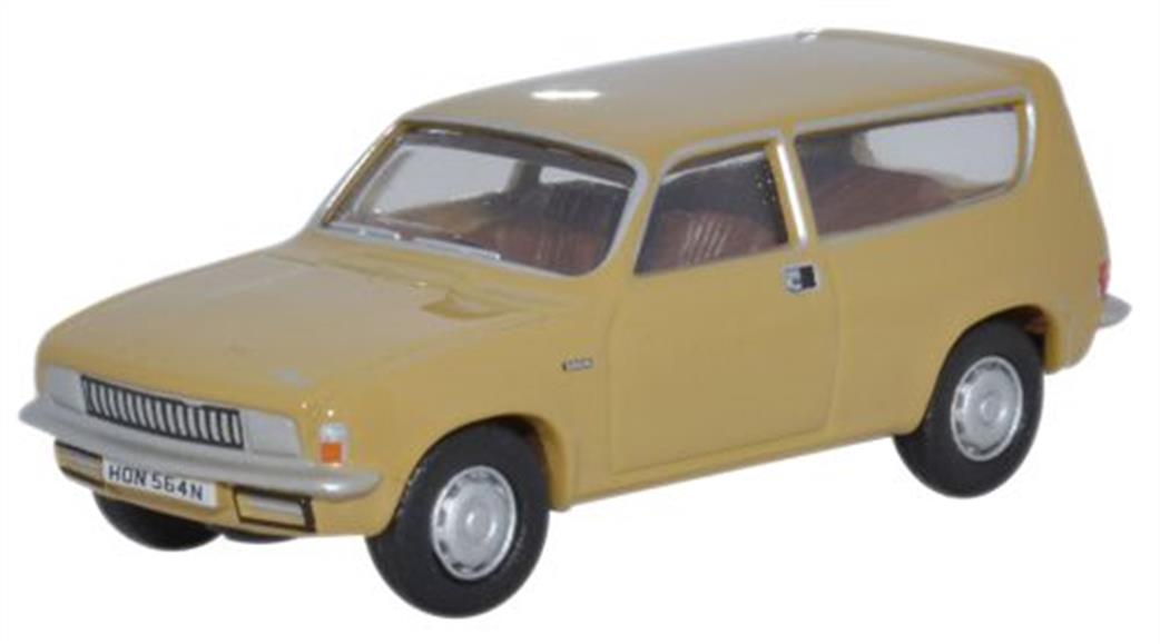 Oxford Diecast 1/76 76ALL003 Austin Allegro Harvest Gold