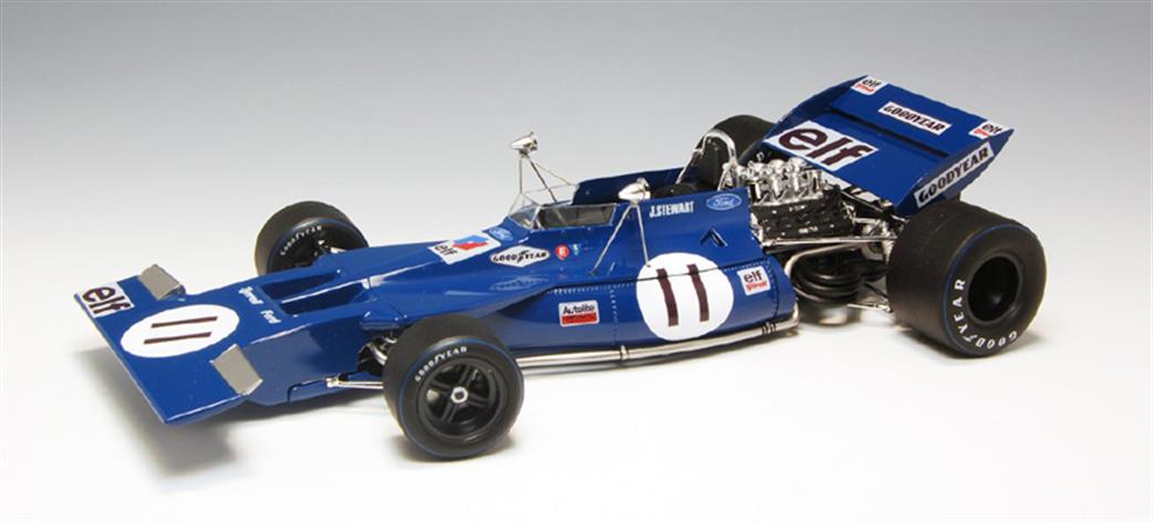 Ebbro 1/20 E007 Tyrrell 003 Monaco 1971 F1 Car Kit