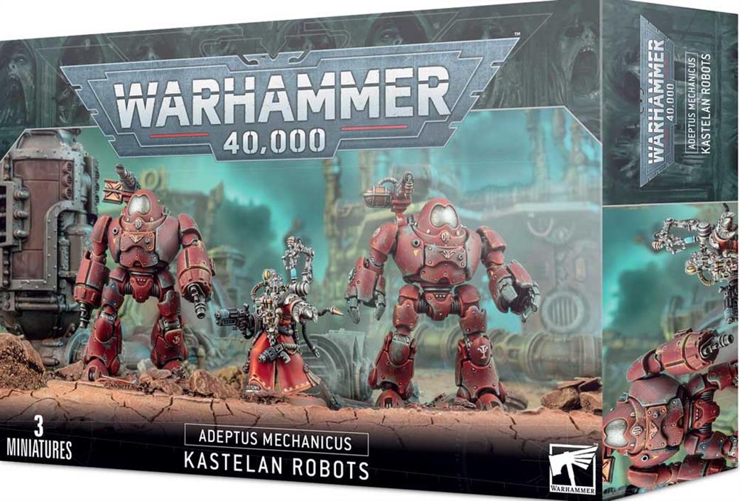 Games Workshop  59-16 Adeptus Mechanicus Kastelan Robots