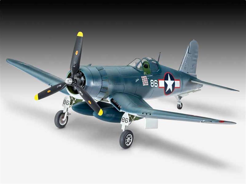 Revell 1/72 03983 Vought F4U-1A Corsair WW2 Fighter Plane Kit