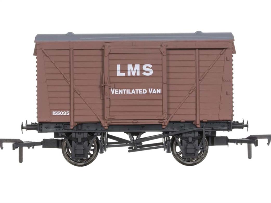 Dapol OO 4F-011-118 LMS Ventilated Box Van 155035 Bauxite