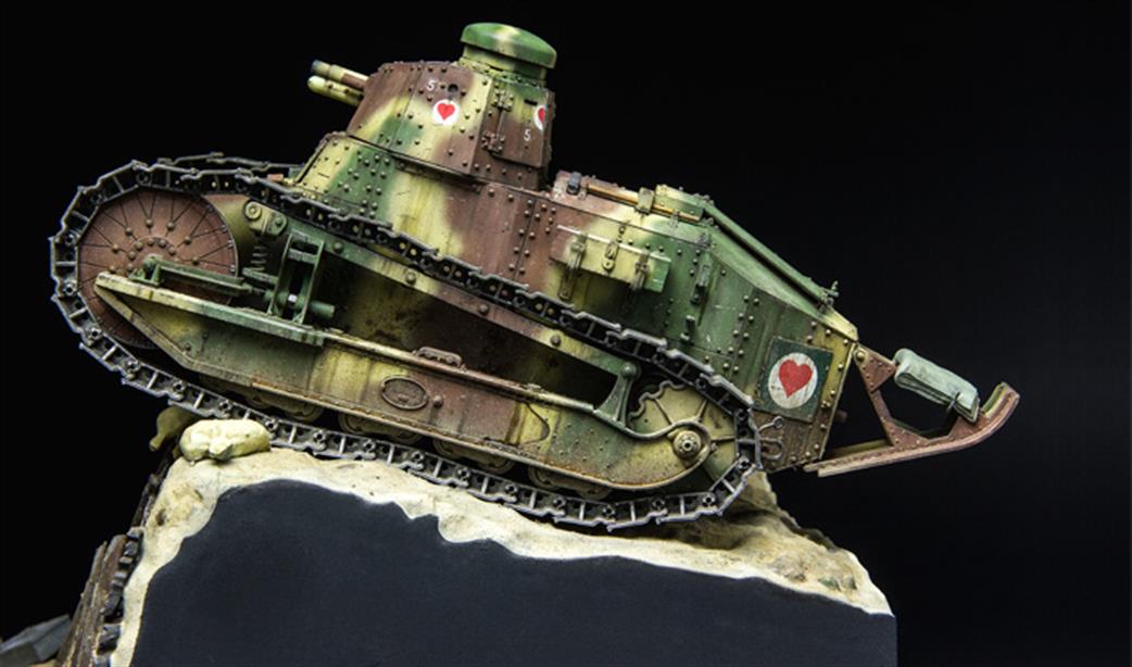 Meng 1/35 TS-011 FT-17 French Light Tank WW1/WW2 Plastic Kit