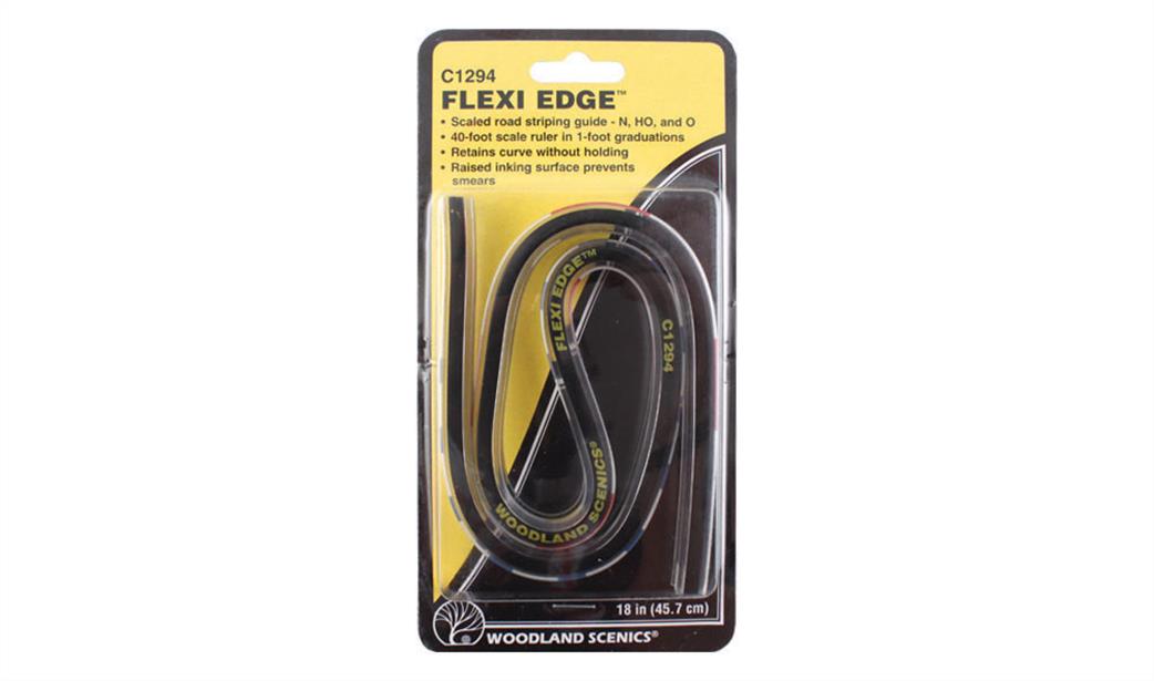 Woodland Scenics  C1294 Flexi Edge Flexible Scale Rule