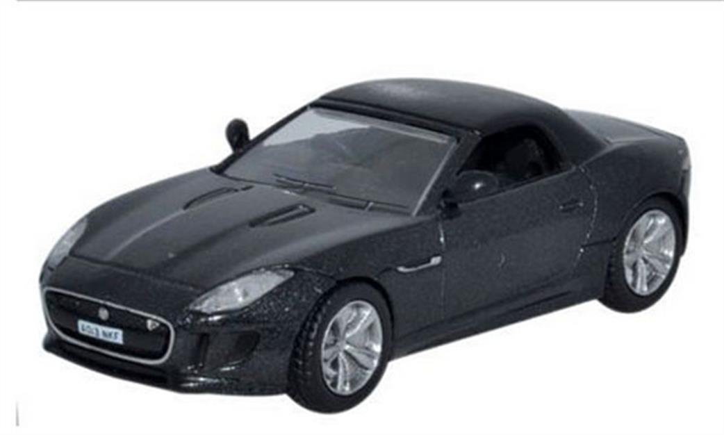 Oxford Diecast 1/76 76FTYP004 Jaguar F Type Stratus Grey