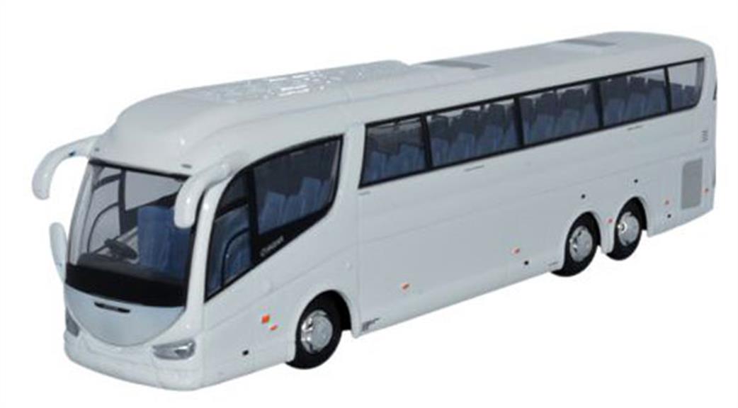 Oxford Diecast 1/76 76IRZ005 Scania Irizar PB White Coach Model