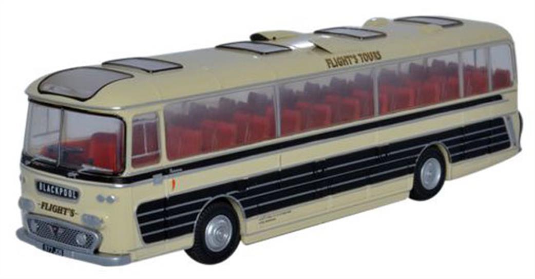 Oxford Diecast 1/76 76PAN002 Plaxton Panorama Flights Tours