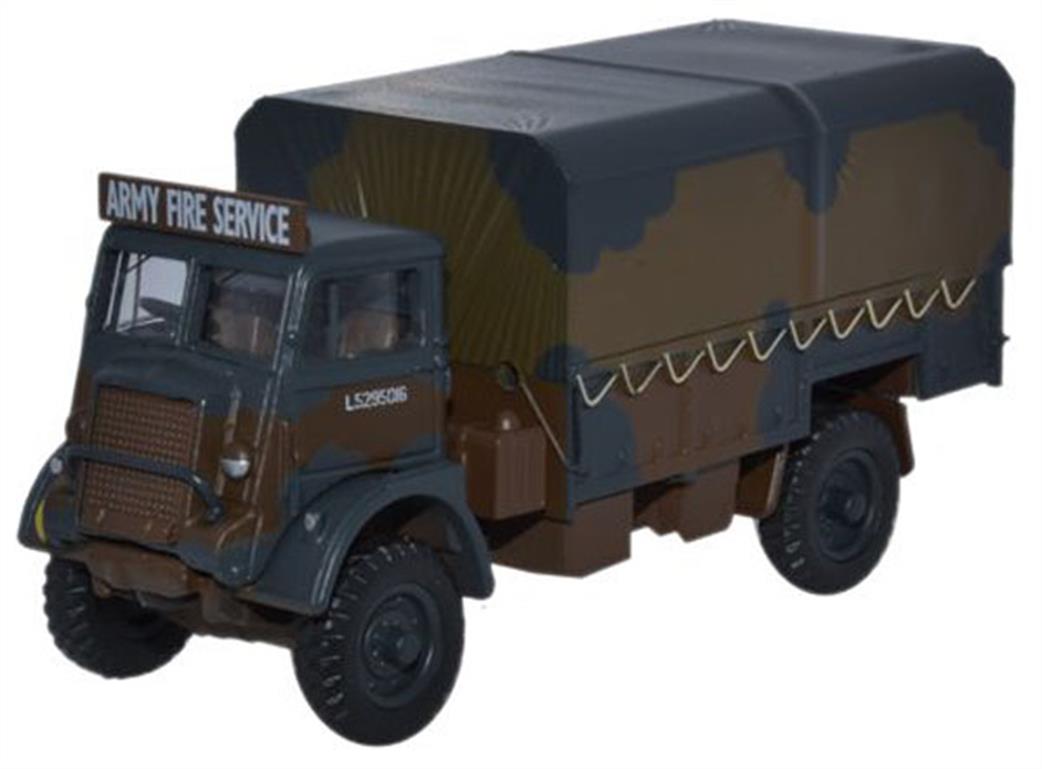 Oxford Diecast 1/76 76QLD001 Bedford QLD Army Fire Service