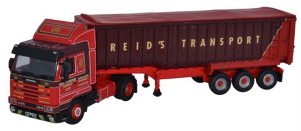 Oxford Diecast 1/76 76S143002 Scania 113 Tipper Reids of Minishant Model